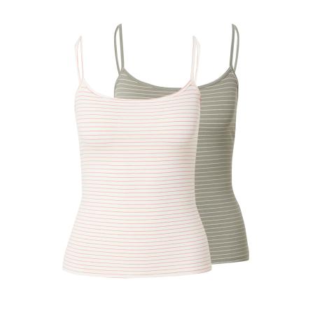 Monki Monki Top grijs / rood / wit