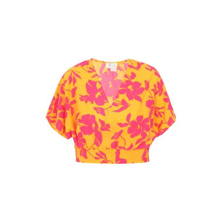 ebeeza ebeeza Blouse Fashion Look geel / pink