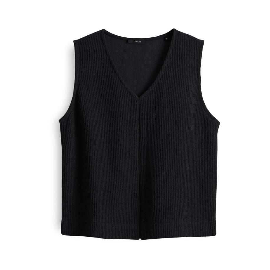 OPUS OPUS Top Gopica zwart -