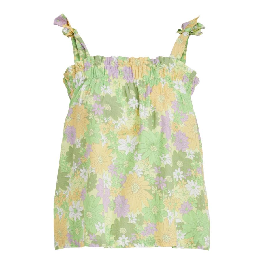 Vila VILA Top MACCY lichtgeel / lichtgroen / lichtlila / pasteloranje -