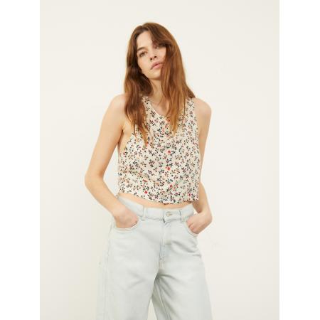 Aligne Aligne Top Dani beige / gemengde kleuren