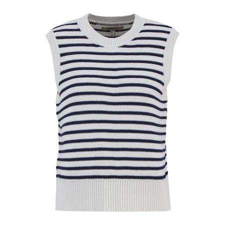 Barbour Barbour Gebreide top navy / wit