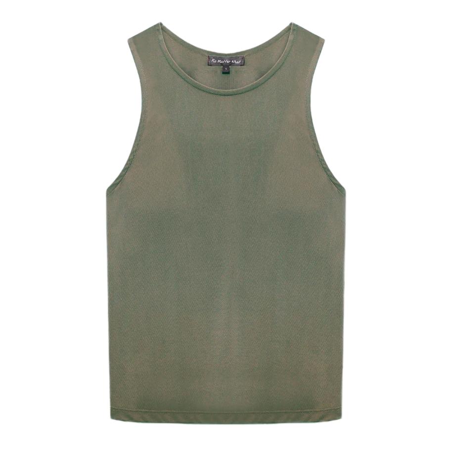 No Matter What Top kaki Groen