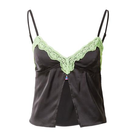 Edikted Top lichtgroen / zwart