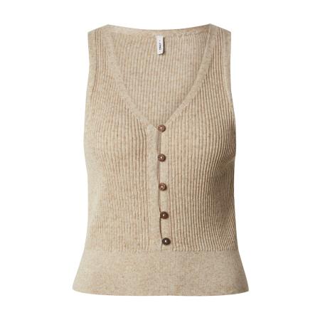 Only ONLY Gebreide top ONLLina stone grey