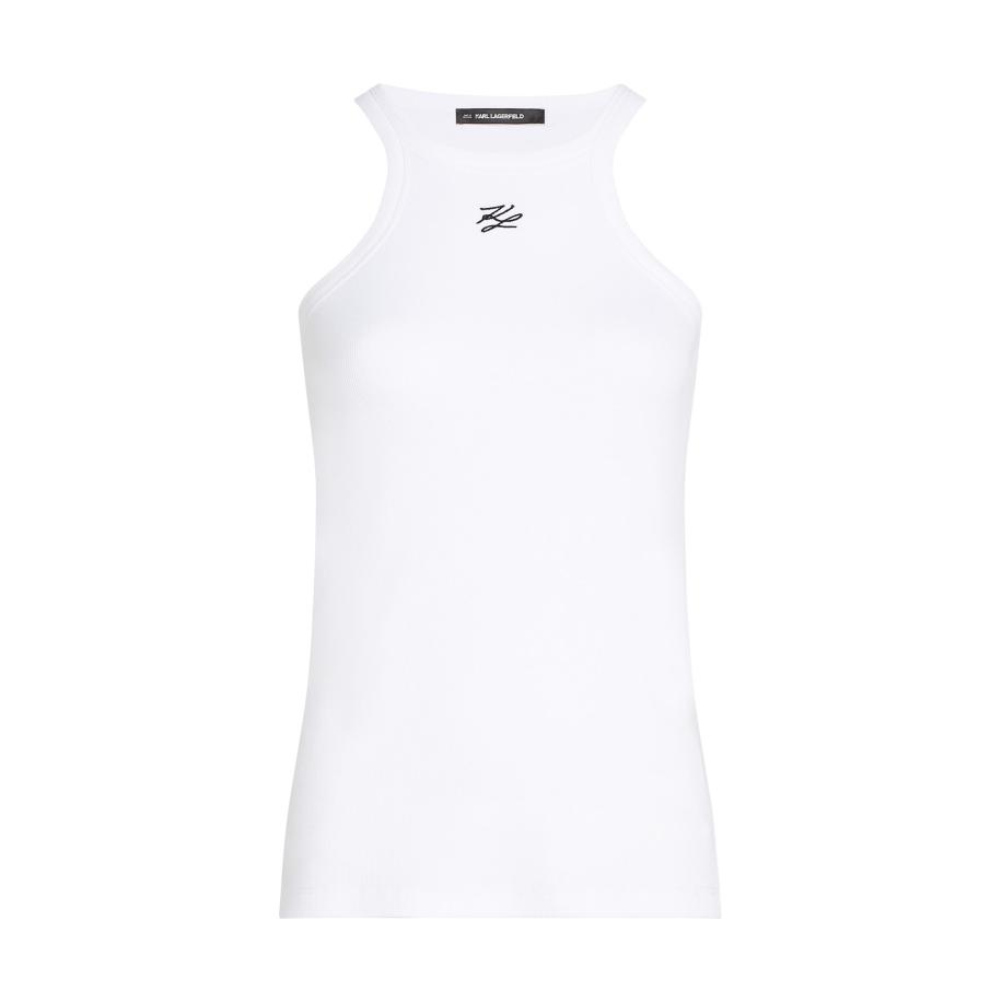 Karl Lagerfeld Karl Lagerfeld Top zwart / wit -