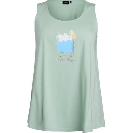 Zizzi Zizzi Top Vmy lichtgroen