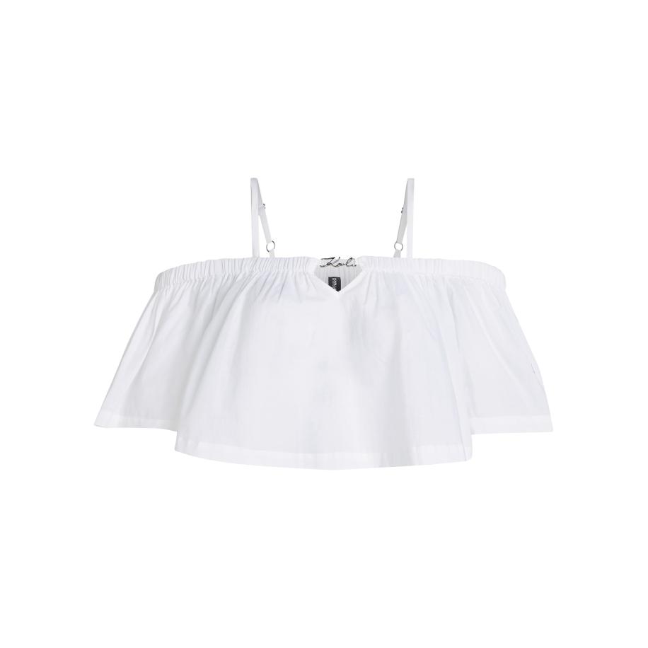 Karl Lagerfeld Karl Lagerfeld Top wit -