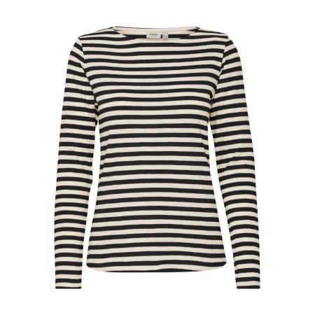 Fransa Fransa Shirt Mye beige / zwart