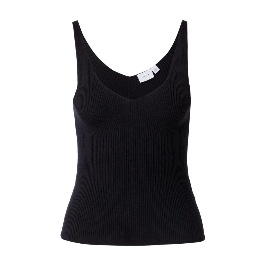 Vila VILA Gebreide top VIWENNIE zwart -