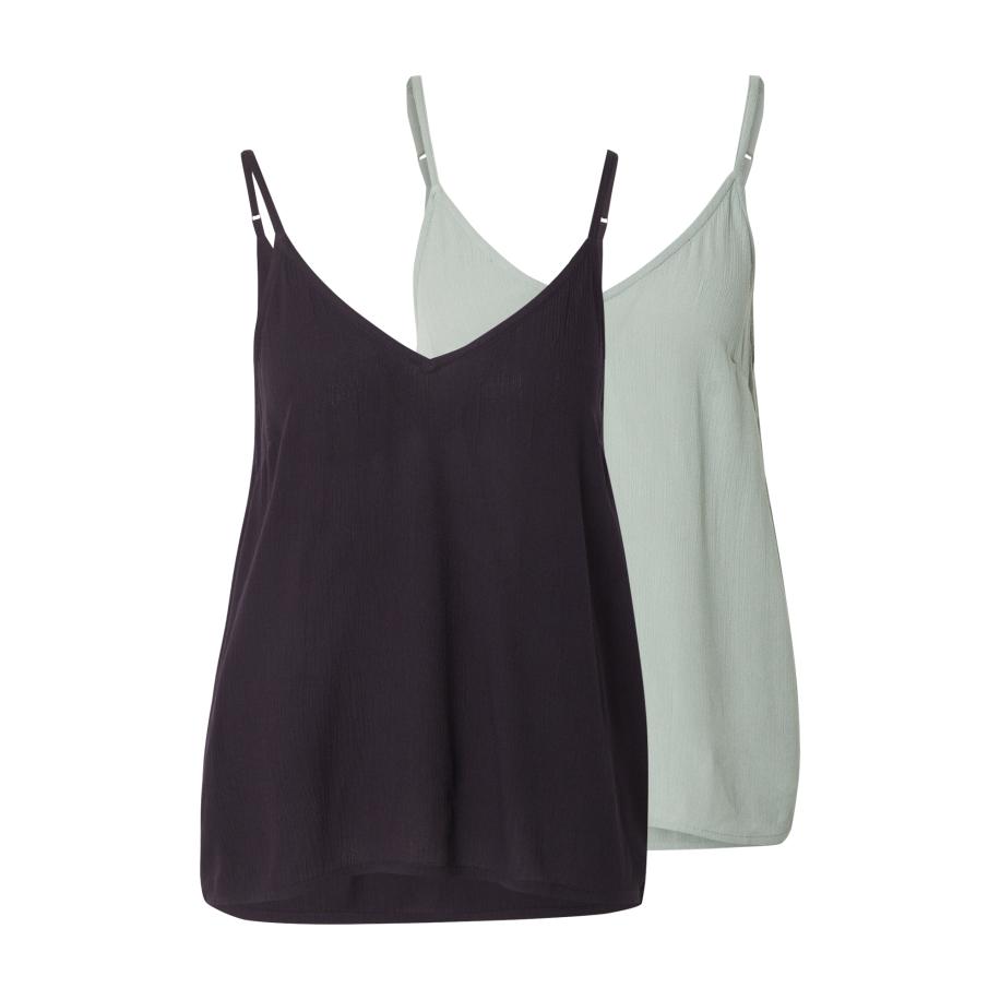 ABOUT YOU ABOUT YOU Top Juna pastelgroen / zwart -