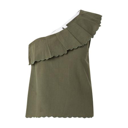 Vila VILA Top VIFERNANDA olijfgroen