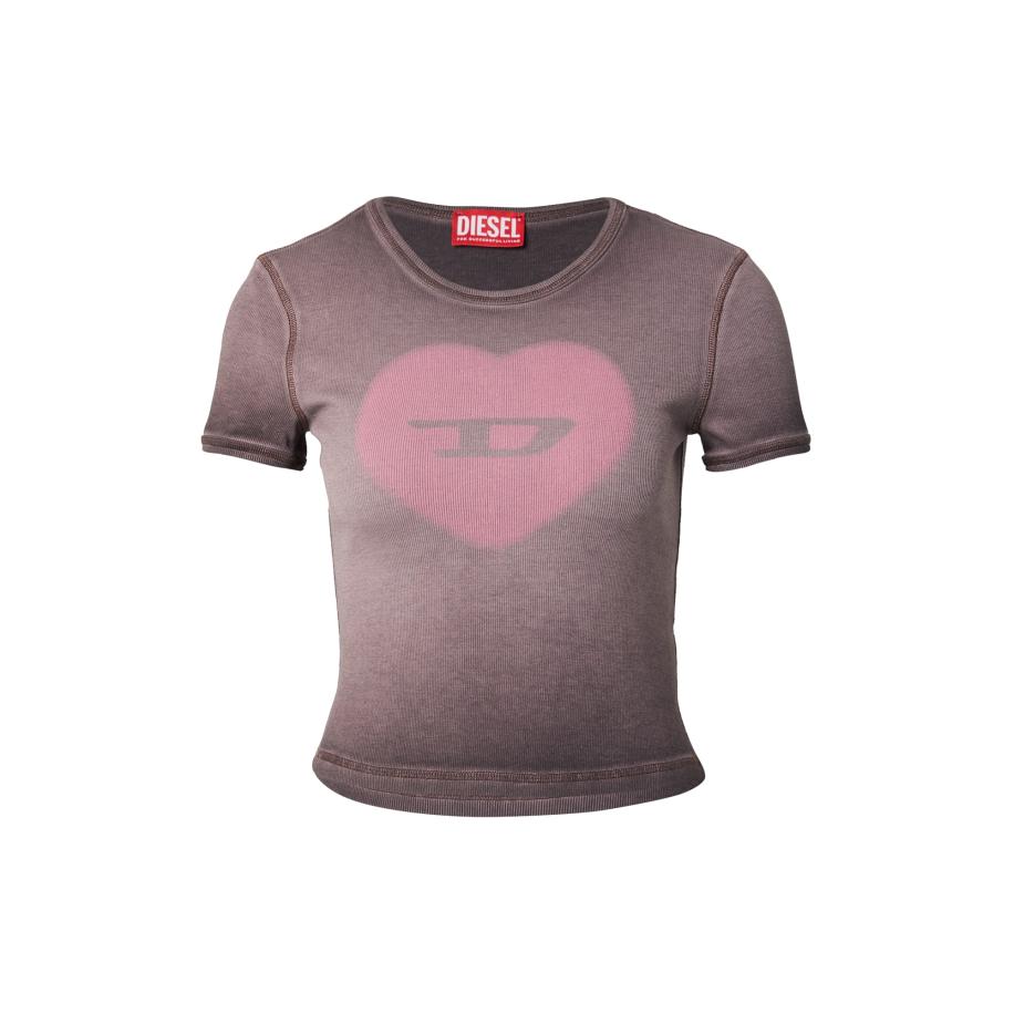 Diesel DIESEL Shirt ELE bruin / pink -