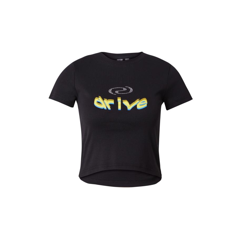 Résumé Résumé Shirt Tamia mosterd / lichtgeel / jade groen / zwart -