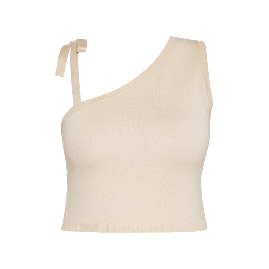Faina faina Gebreide top sand -