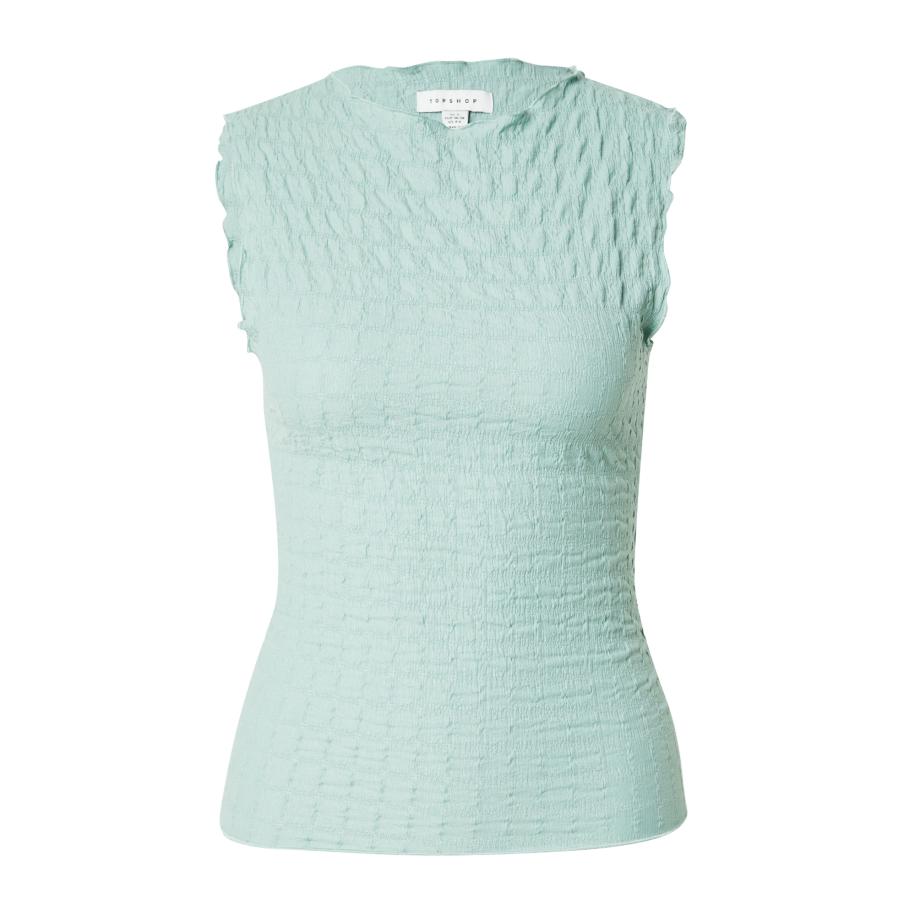 TOPSHOP Top pastelgroen Groen