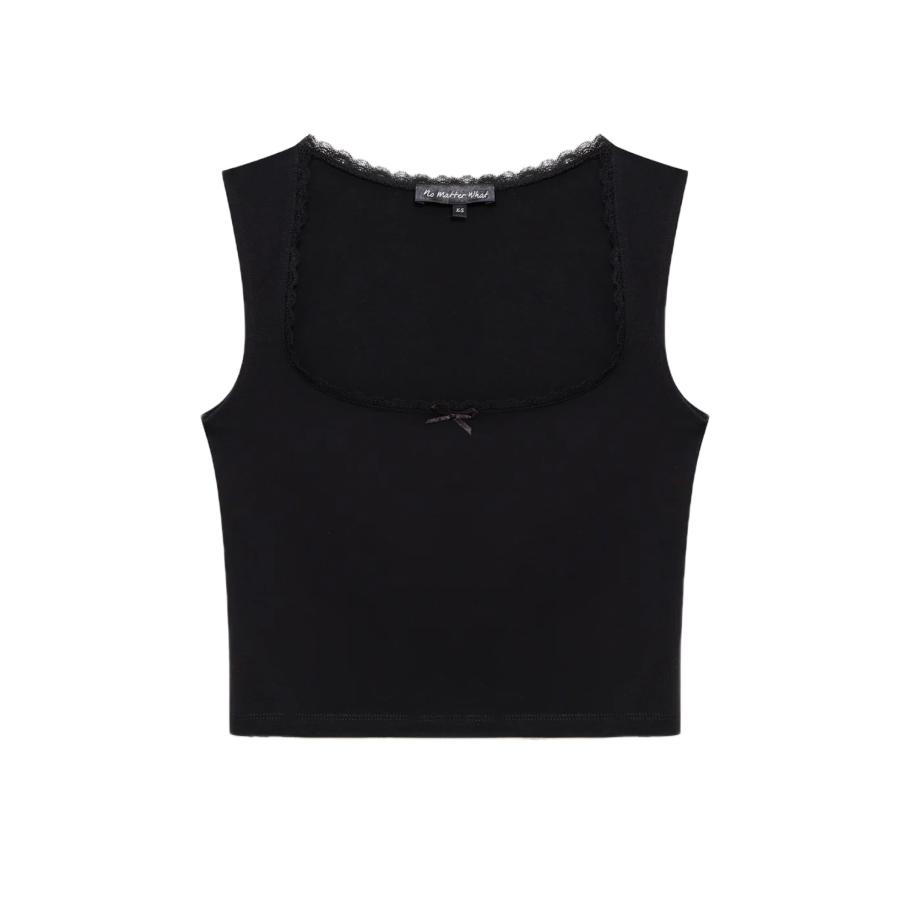 No Matter What Top zwart Zwart