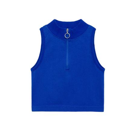 No Matter What Gebreide top blauw