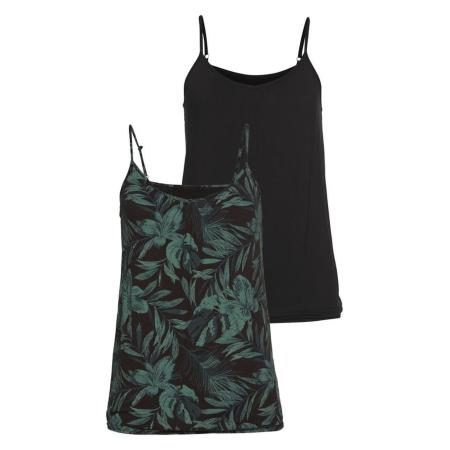 Lascana LASCANA Top smaragd / zwart