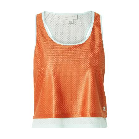 Calvin Klein Calvin Klein Jeans Top PRIDE oranje / wit