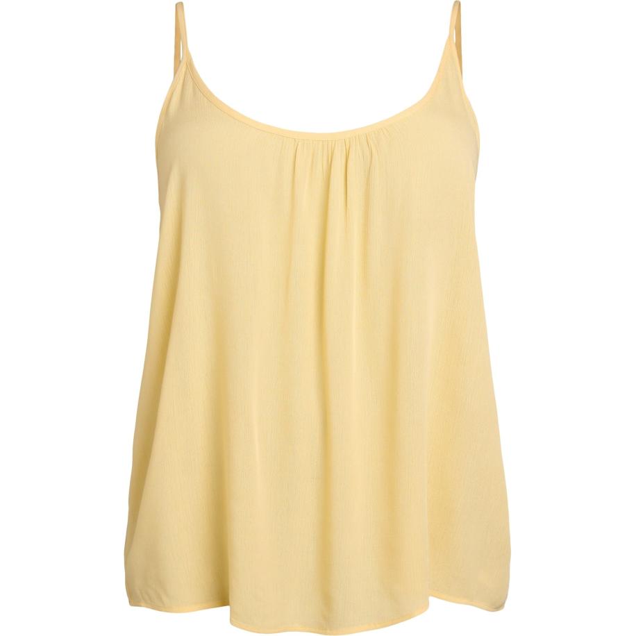 Zizzi Zizzi Top Erose citroengeel -