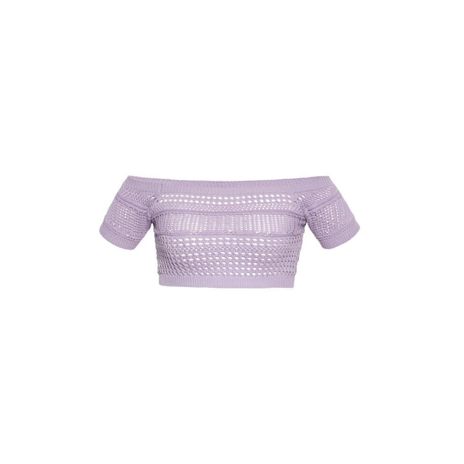 MYMO MYMO Gebreide top lavendel -