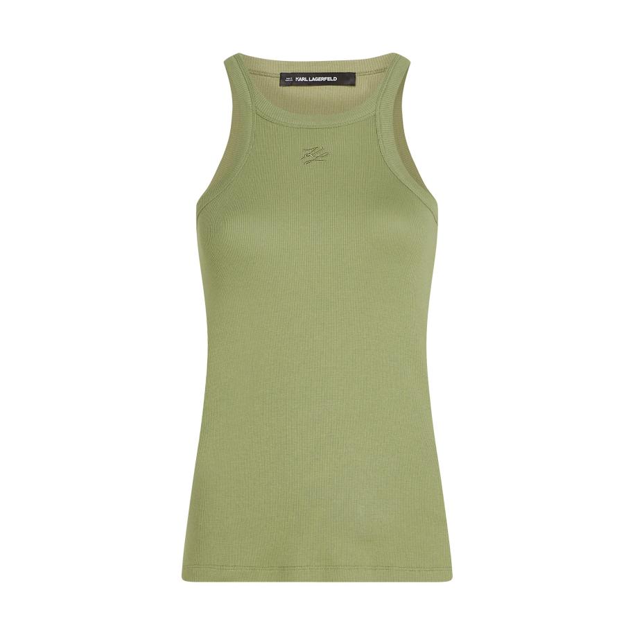 Karl Lagerfeld Karl Lagerfeld Top lichtgroen -