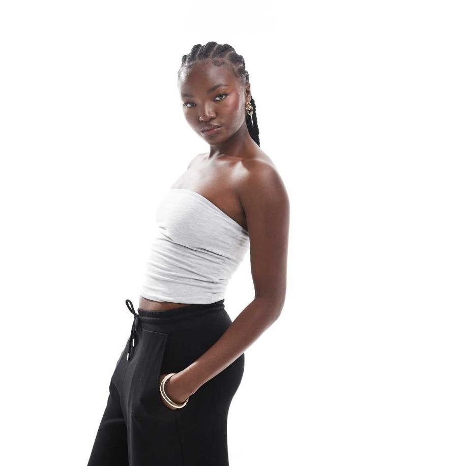 Cotton On All Day Bandeautop in grijs Grijs