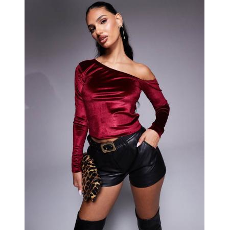 Yours Roze Peplum Top Met Lange Mouwen Size 44