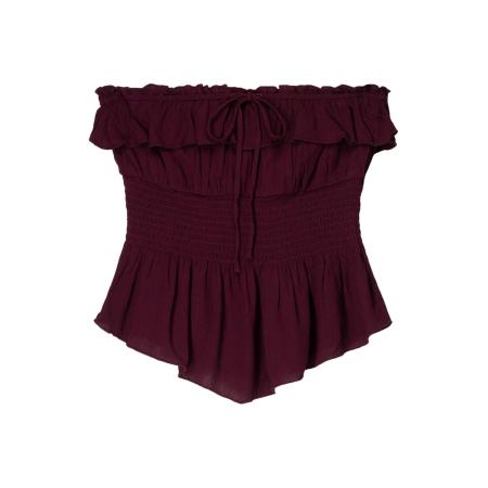 Bershka Bershka Top wijnrood