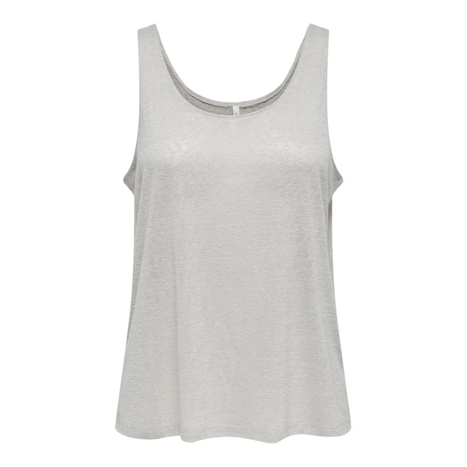 Only ONLY Top ONLFrida lichtgrijs -