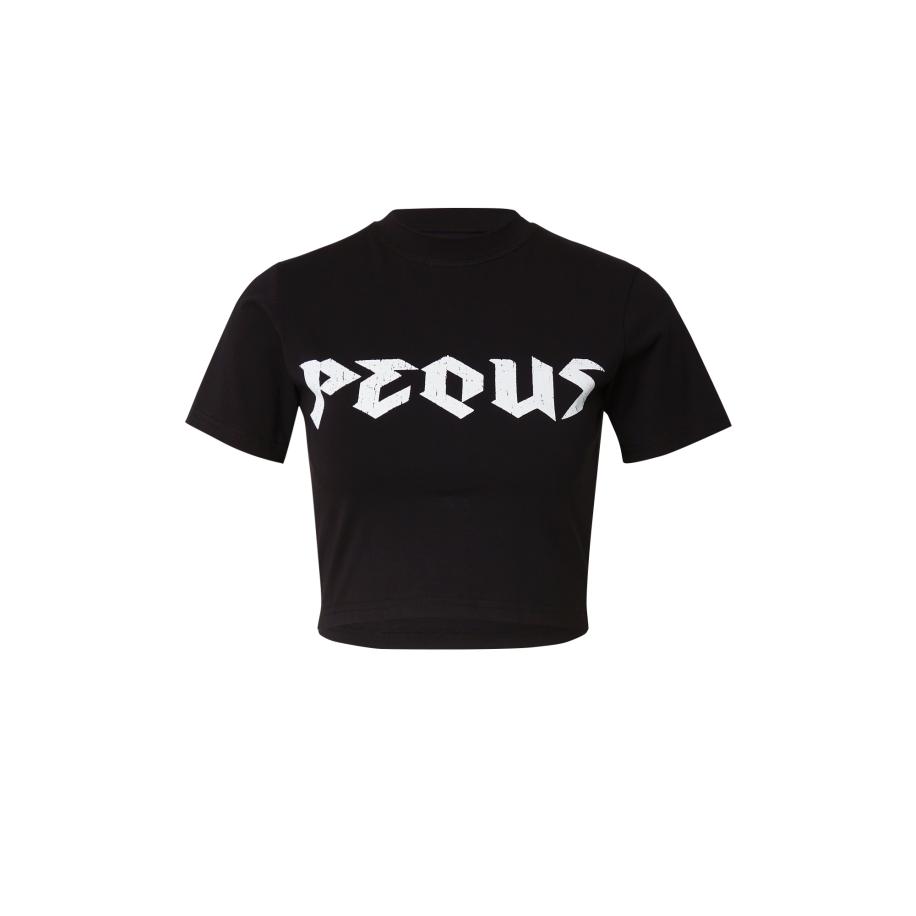 Pequs Pequs Shirt zwart / wit -