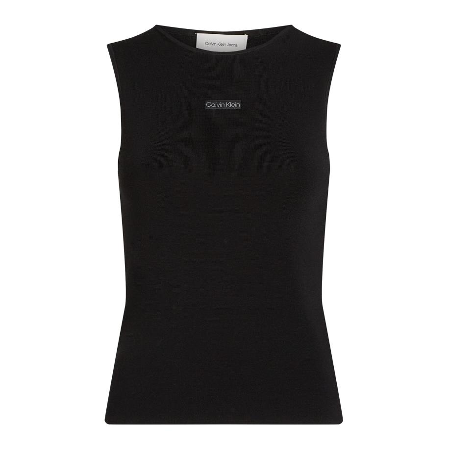 Calvin Klein Calvin Klein Jeans Top zwart / wit -