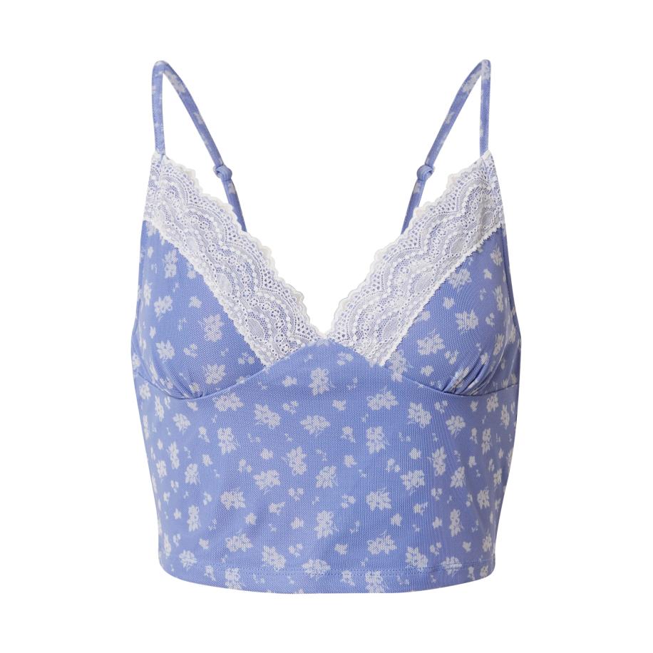 SHYX SHYX Top Polly lichtblauw / lichtgrijs / offwhite -