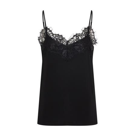 Soaked in Luxury SOAKED IN LUXURY Top CLARA zwart