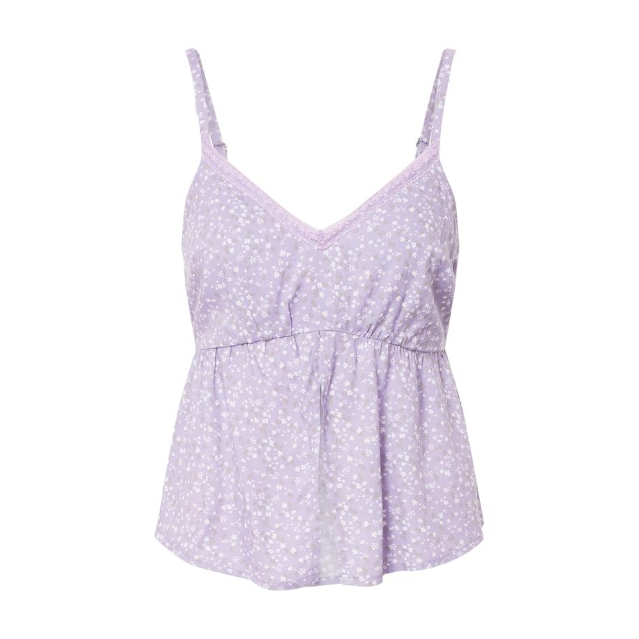 Hollister HOLLISTER Top lila / lichtlila / wit -