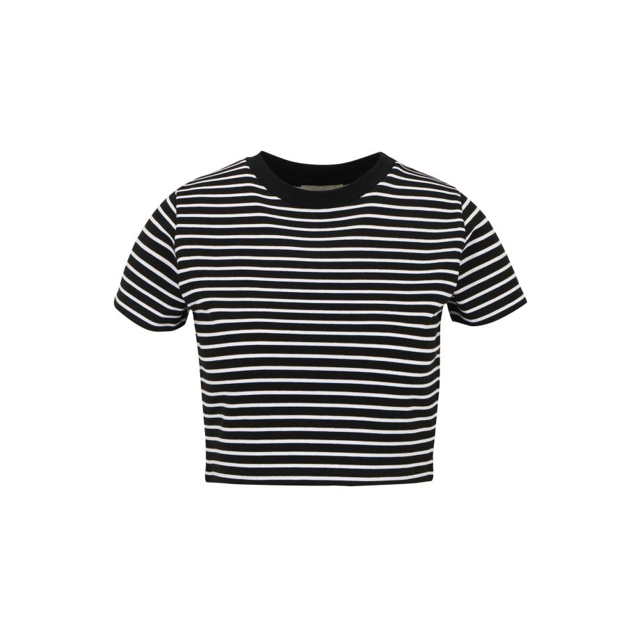 Vestino Shirt zwart / wit Zwart