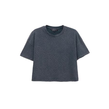 No Matter What Shirt antraciet / wit