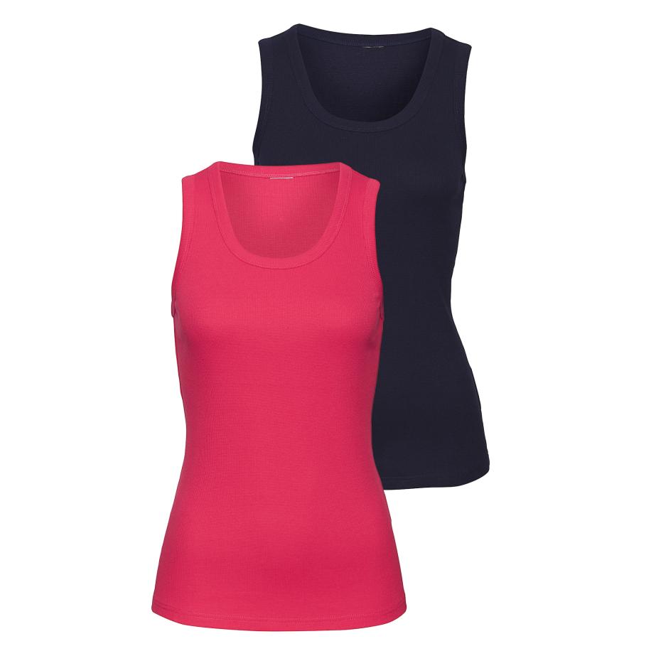 VIVANCE VIVANCE Top kobaltblauw / pink -