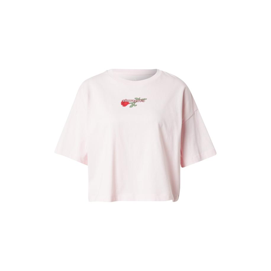 Converse CONVERSE Shirt donkergroen / pink / rood -