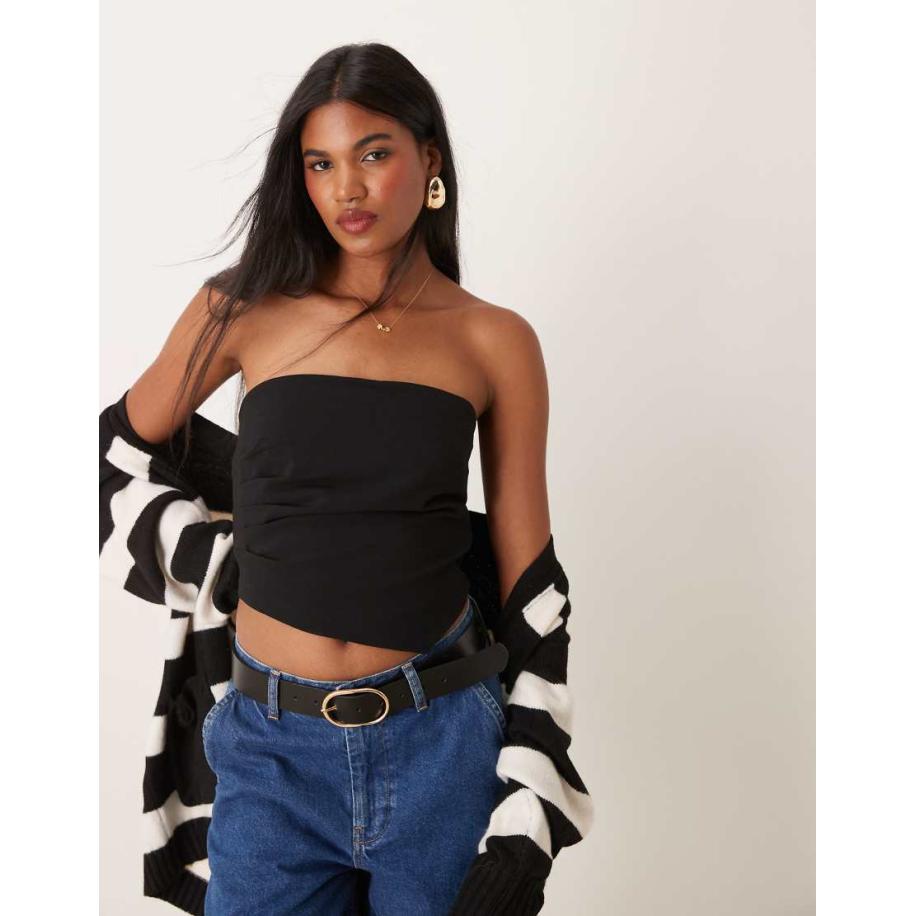 Pimkie Bandeautop in zwart Zwart