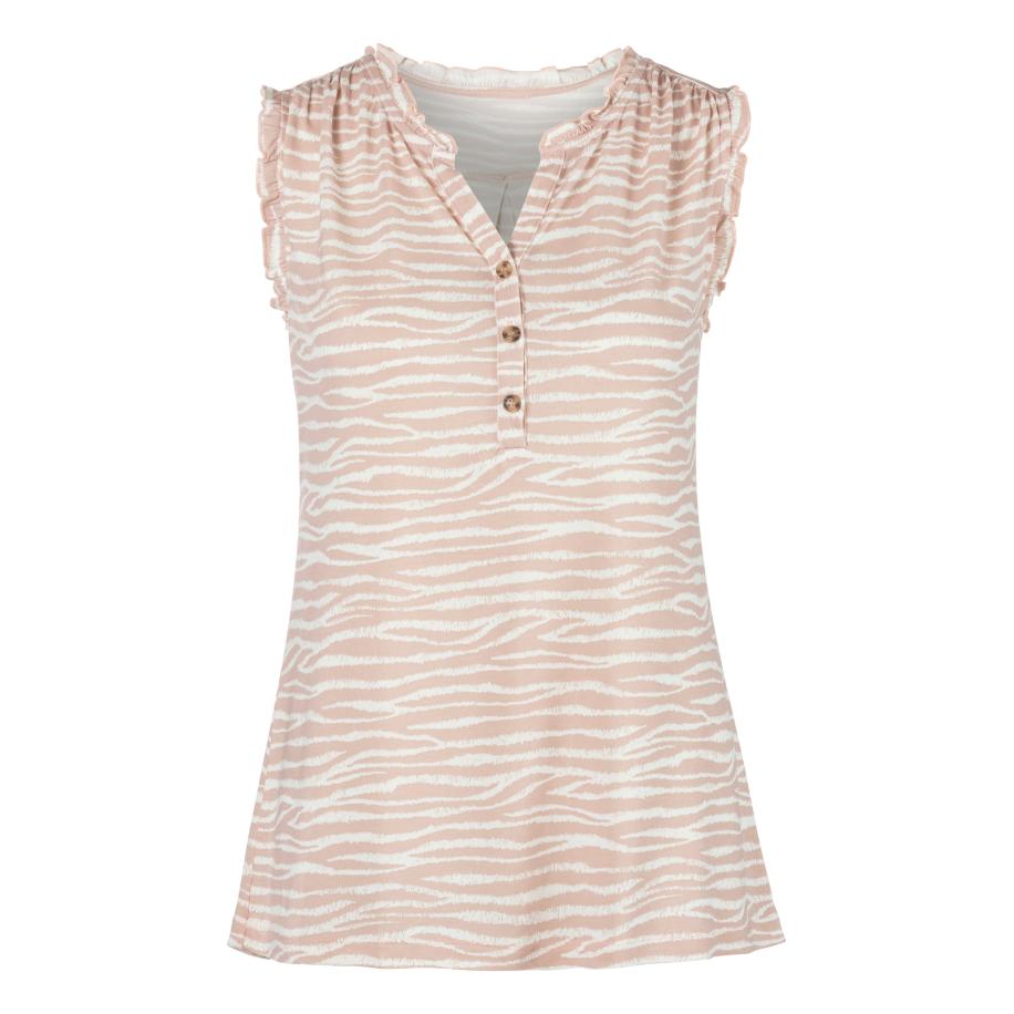 Lascana LASCANA Top pink / wit -