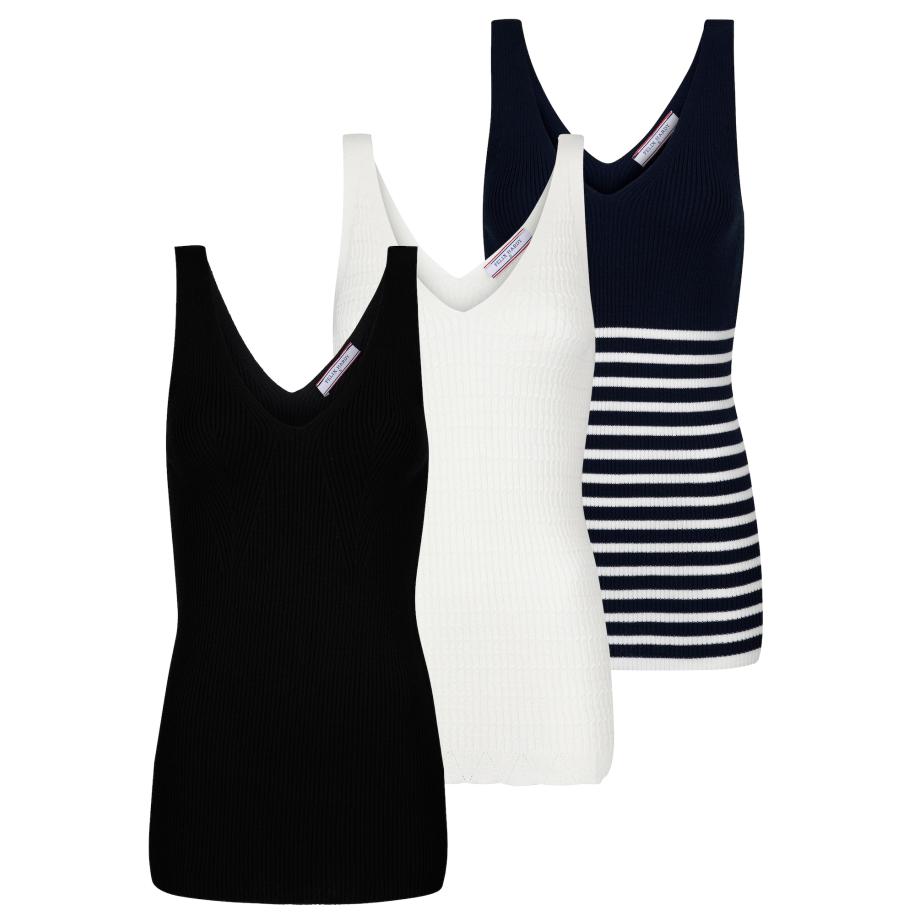 Felix Hardy Felix Hardy Top navy / zwart / wit -