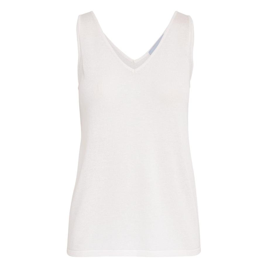 Minus minus Gebreide top Carli wit -