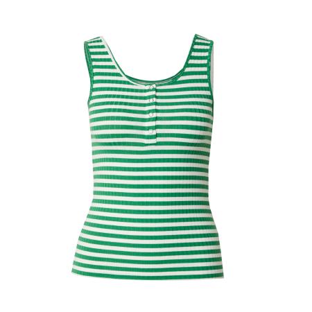 JDY Top JDYFRANSISKA groen / wit