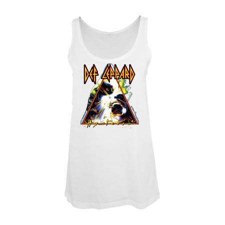 F4NT4STIC Top Def Leppard Hysteria geel / vuurrood / zwart / wit