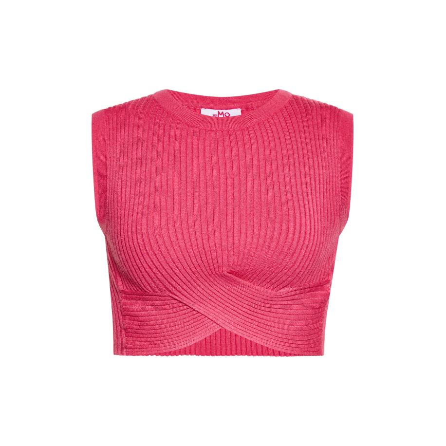 MYMO MYMO Gebreide top pink -
