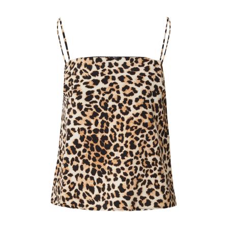 TOPSHOP Top ivoor / mokka / zwart