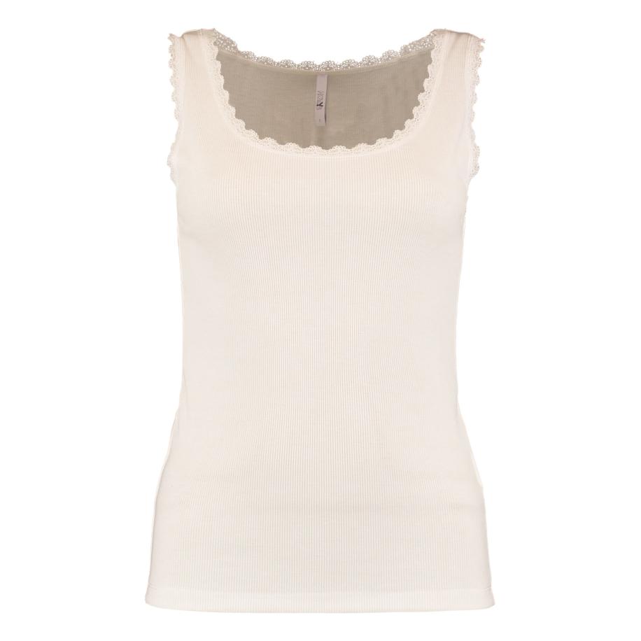 Hailys Hailys Top natuurwit -