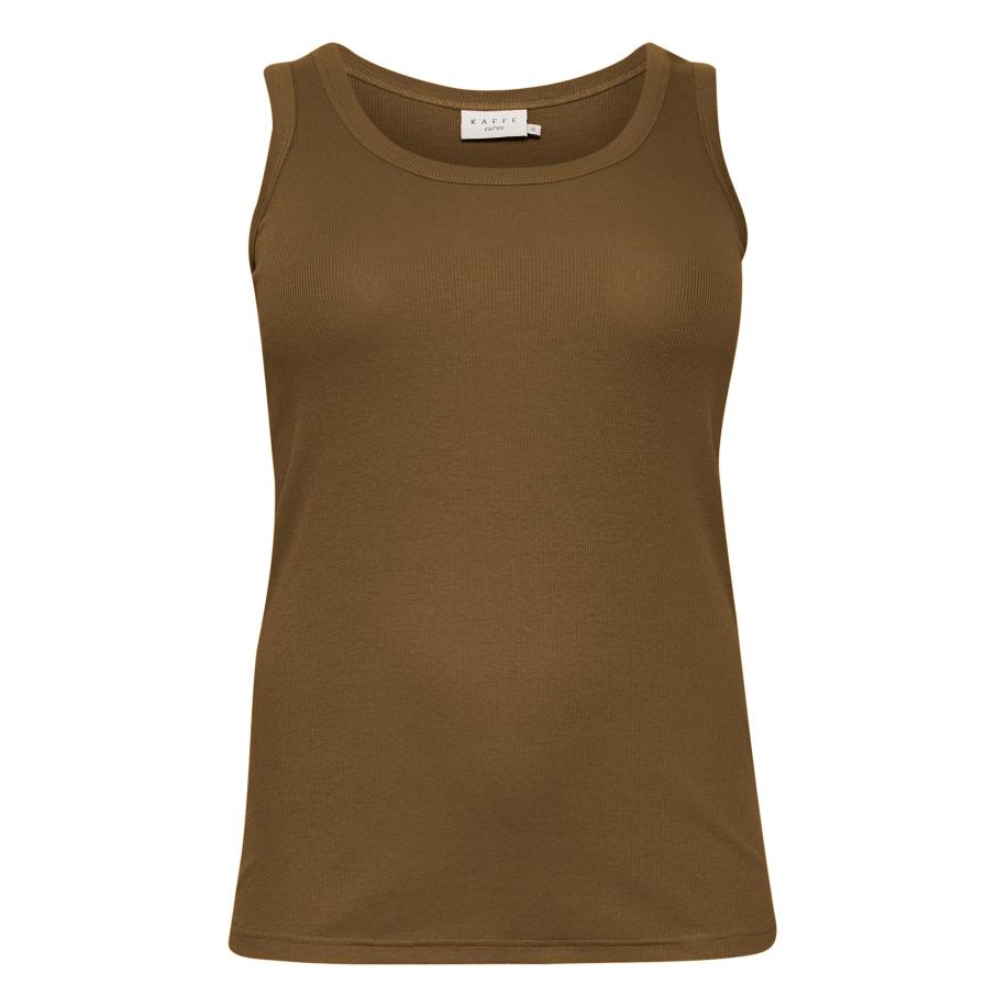 Kaffe KAFFE CURVE Top Carina sepia -